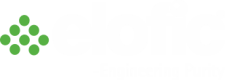 Elofic logo White